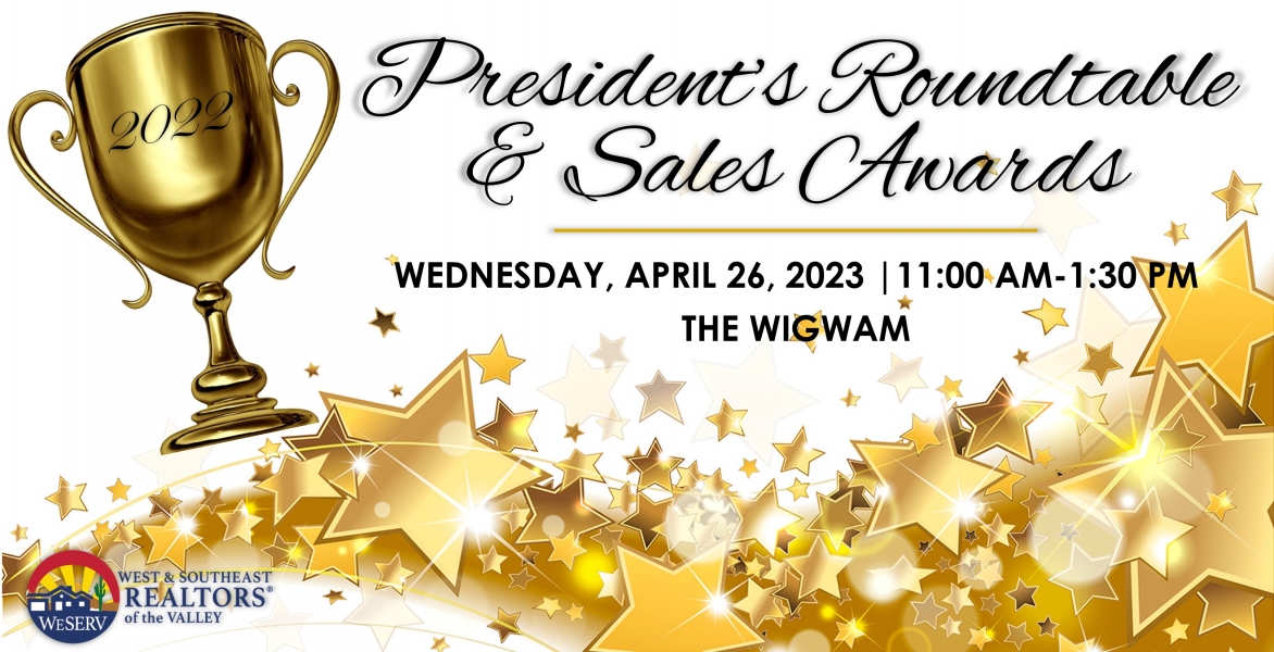 2022 president's roundtable sales awards splash