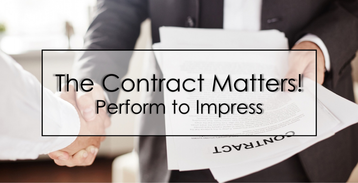REMOTE CE: The Contract Matters! Perform to Impress