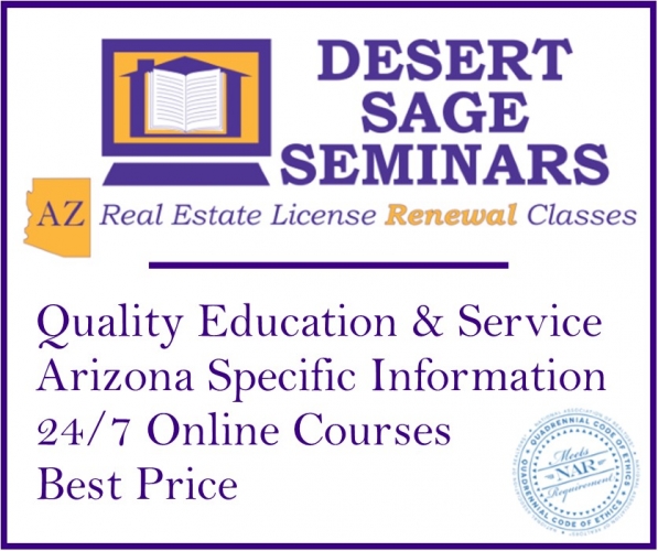 Desert Sage Seminars online CE button